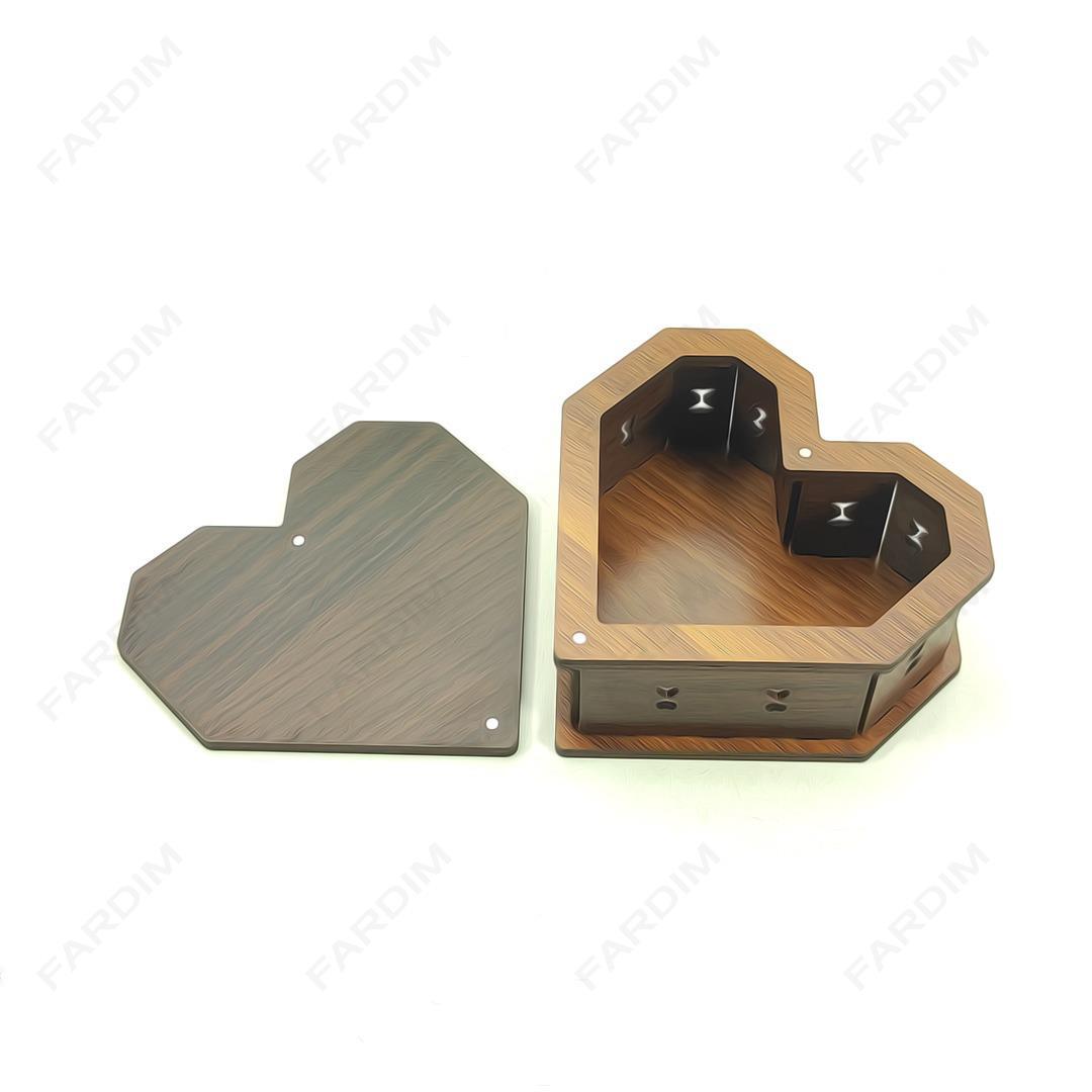 جعبه پذیرایی قلبی کد K128362