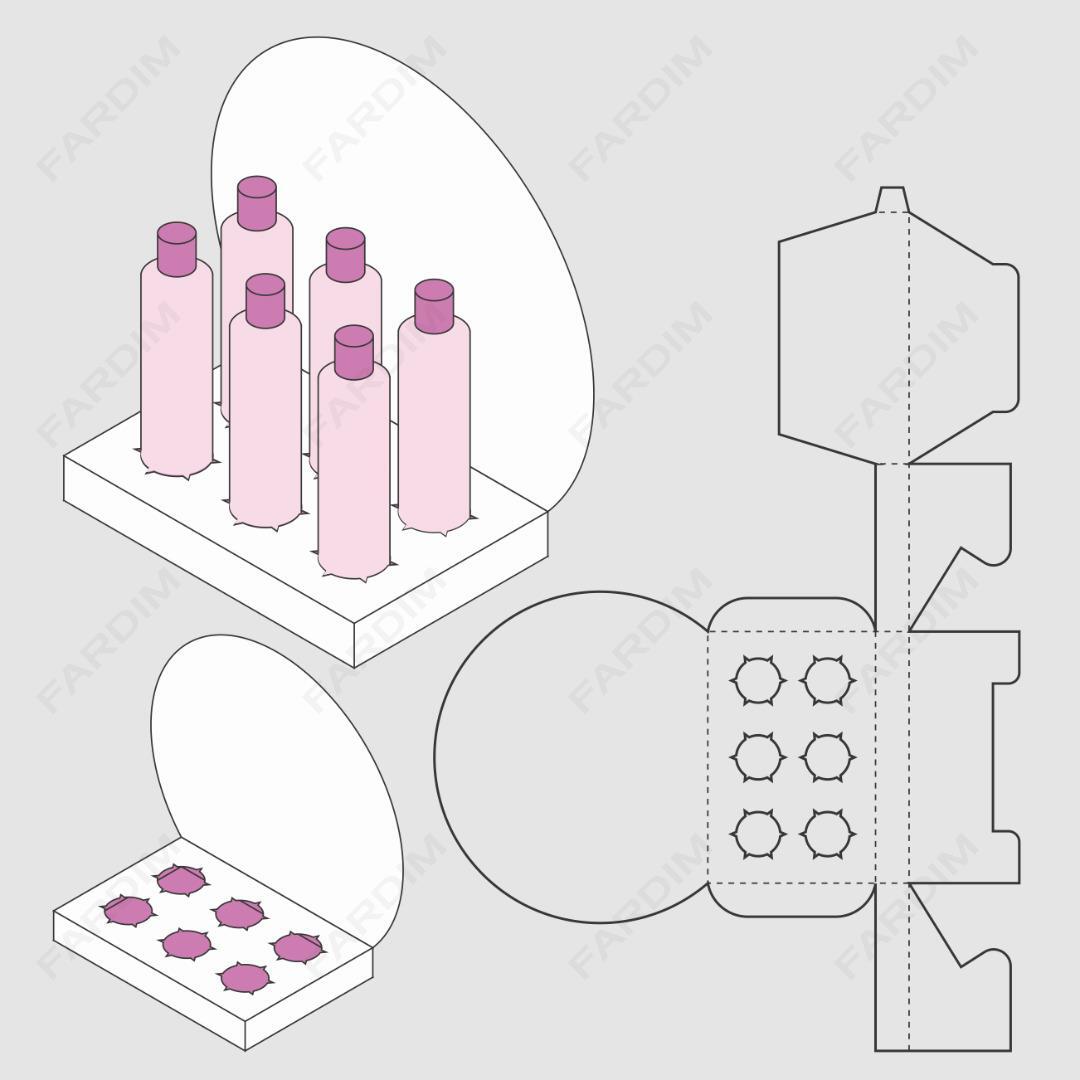 طرح تیغ استند رو میزی شیرینگ کد 229