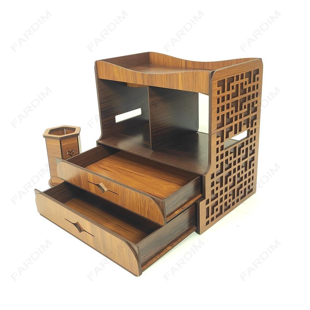 طرح لیزر استند لوازم آرایشی کد A131821