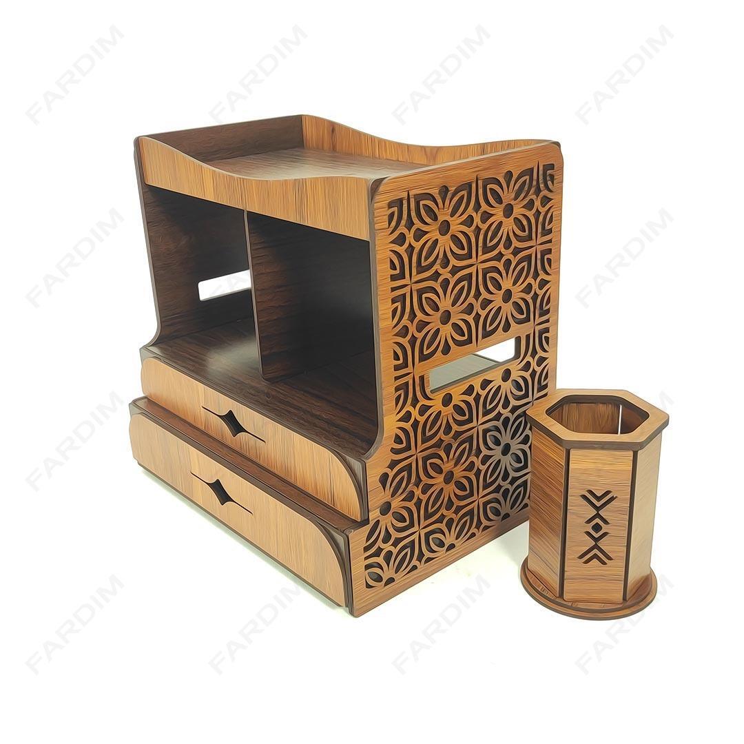 طرح لیزر استند لوازم آرایشی کد A131821