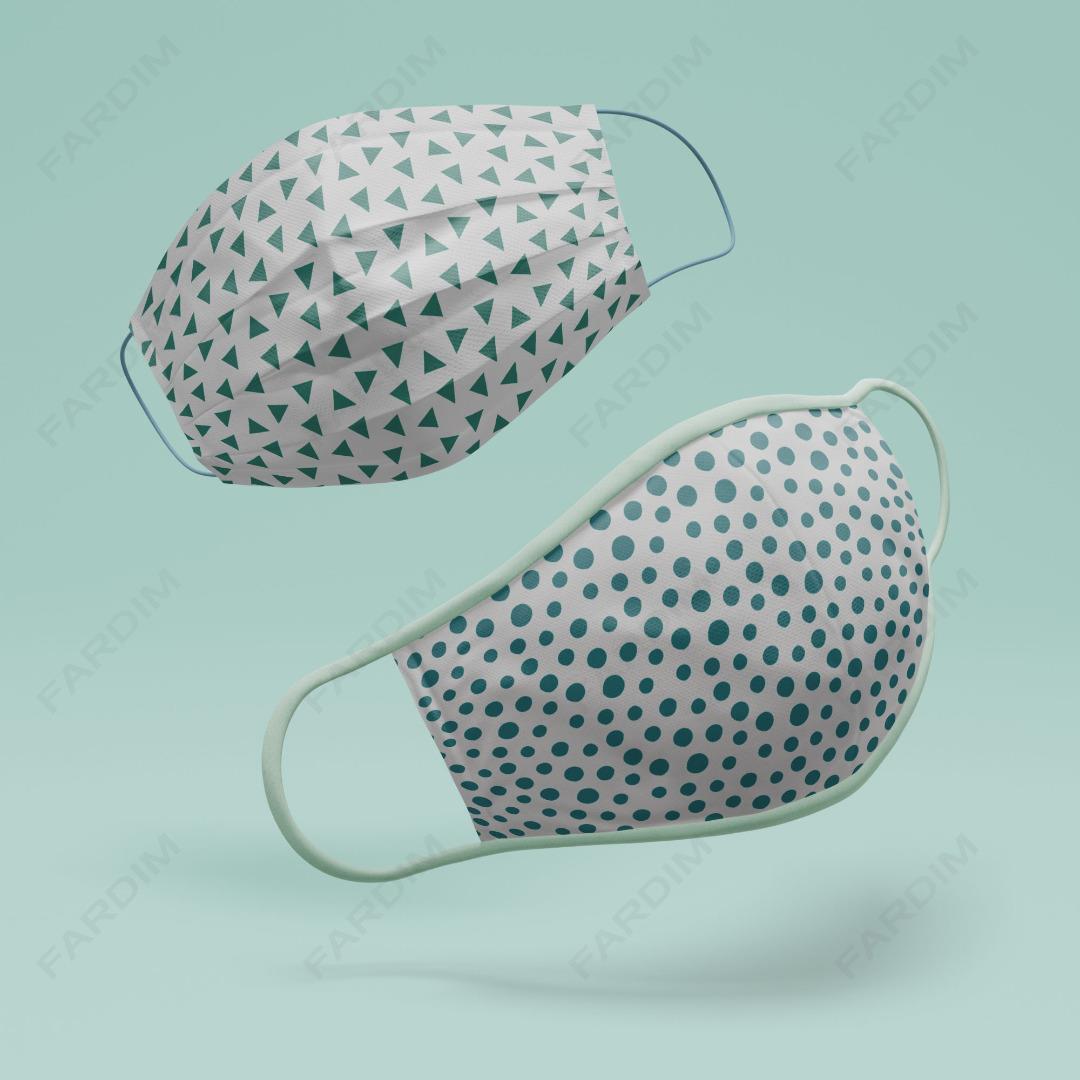 موکاپ ماسک بهداشتی