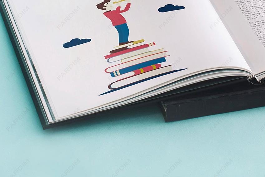 موکاپ کتاب