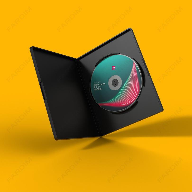 موکاپ جلد سی دی