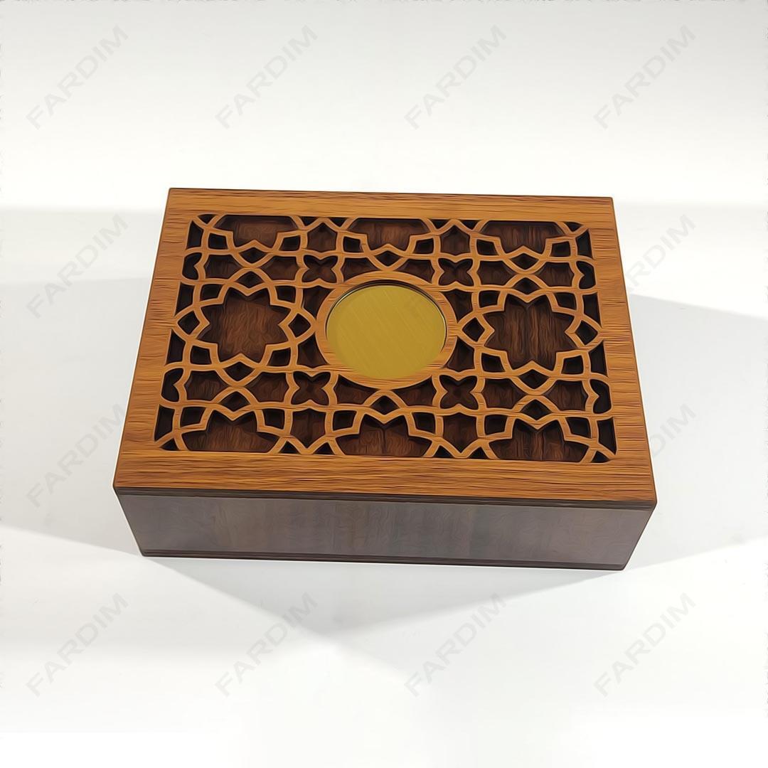طرح لیزر جعبه هدیه کد A132257