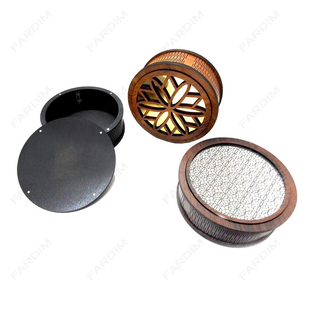 طرح لیزر جعبه هدیه در دو طرح کد A132258
