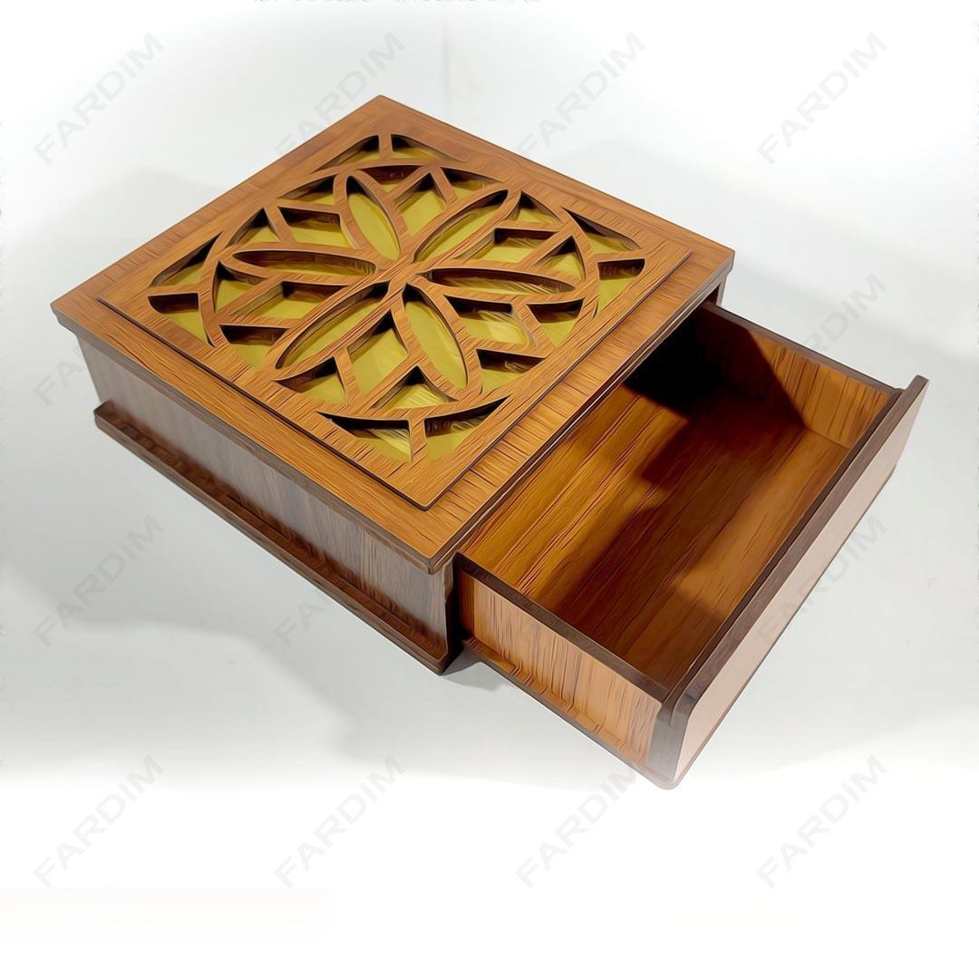 طرح لیزر جعبه هدیه کد A132259