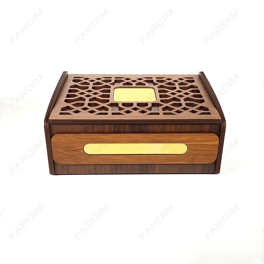 طرح برش لیزری جعبه هدیه و پذیرایی کد A132273
