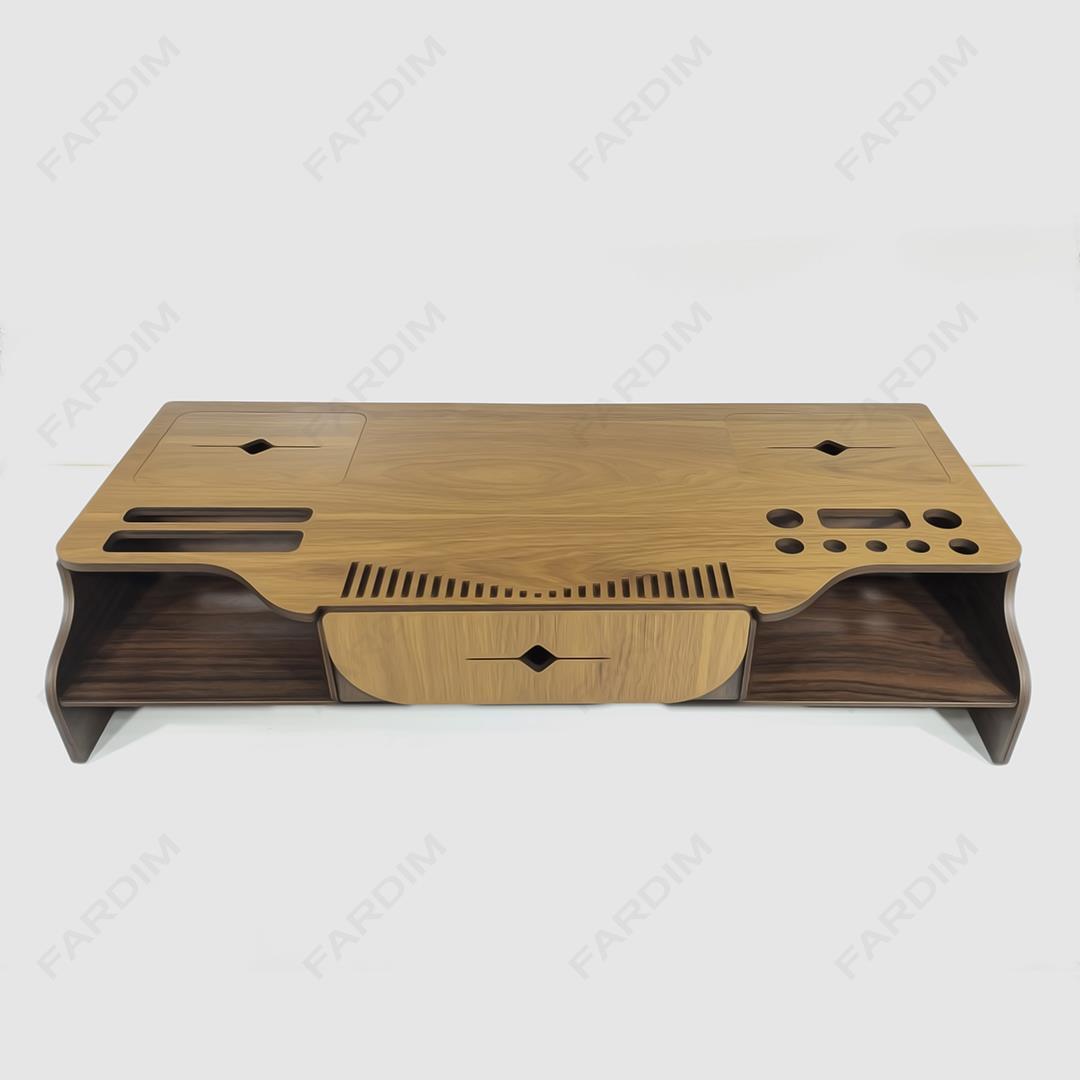 طرح برش لیزر زیر مانیتوری همراه با جای خودکار و کاغذ کد A132296