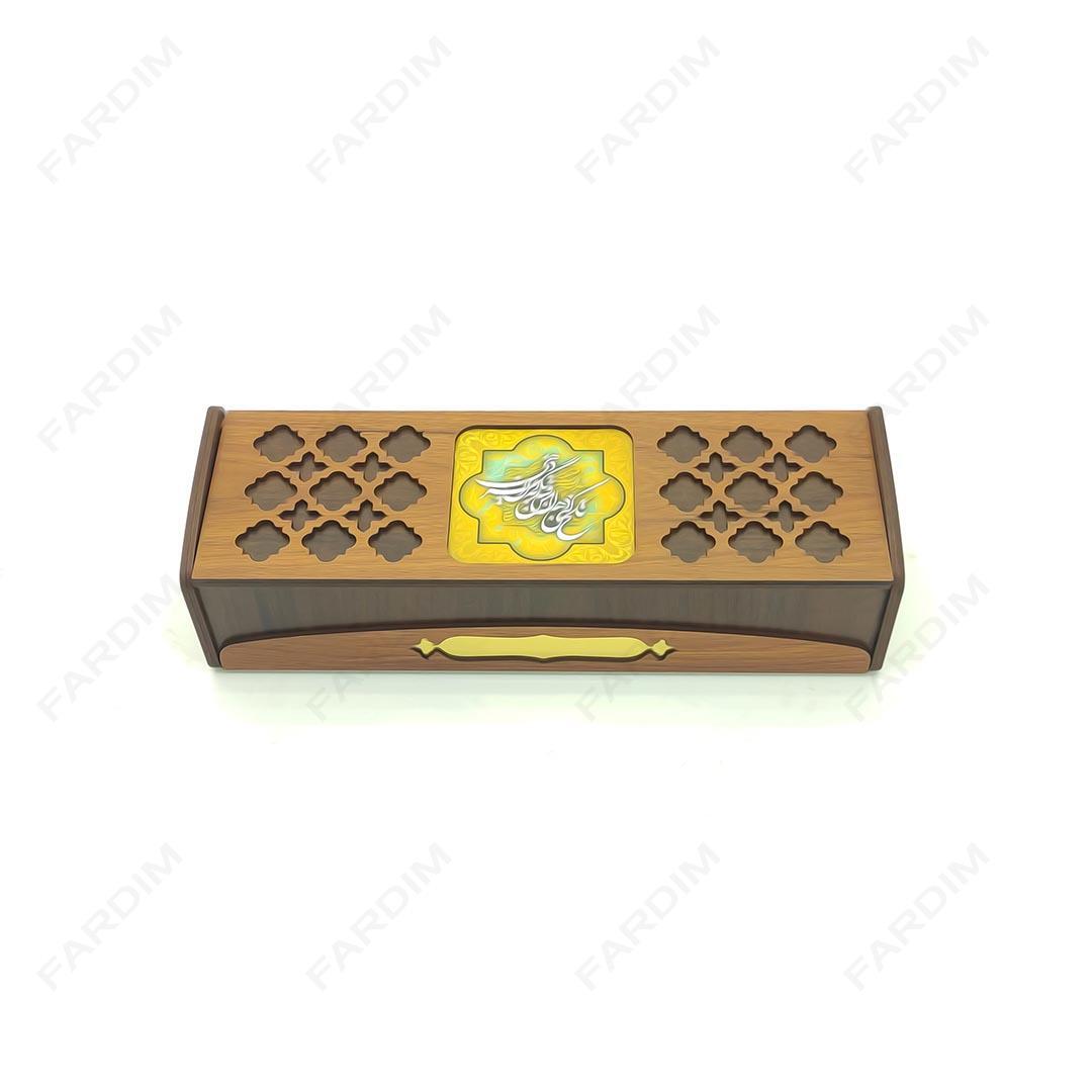 طرح برش لیزری جعبه هدیه و پذیرایی کد A132299