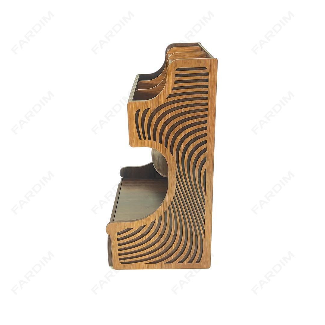 طرح لیزر استند لوازم آرایشی کد A132318