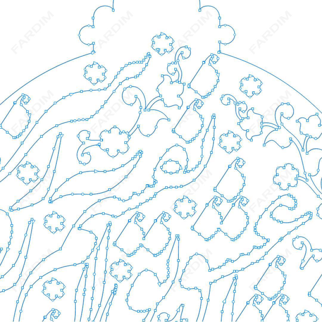 طرح وکتور تایپوگرافی شعر فارسی