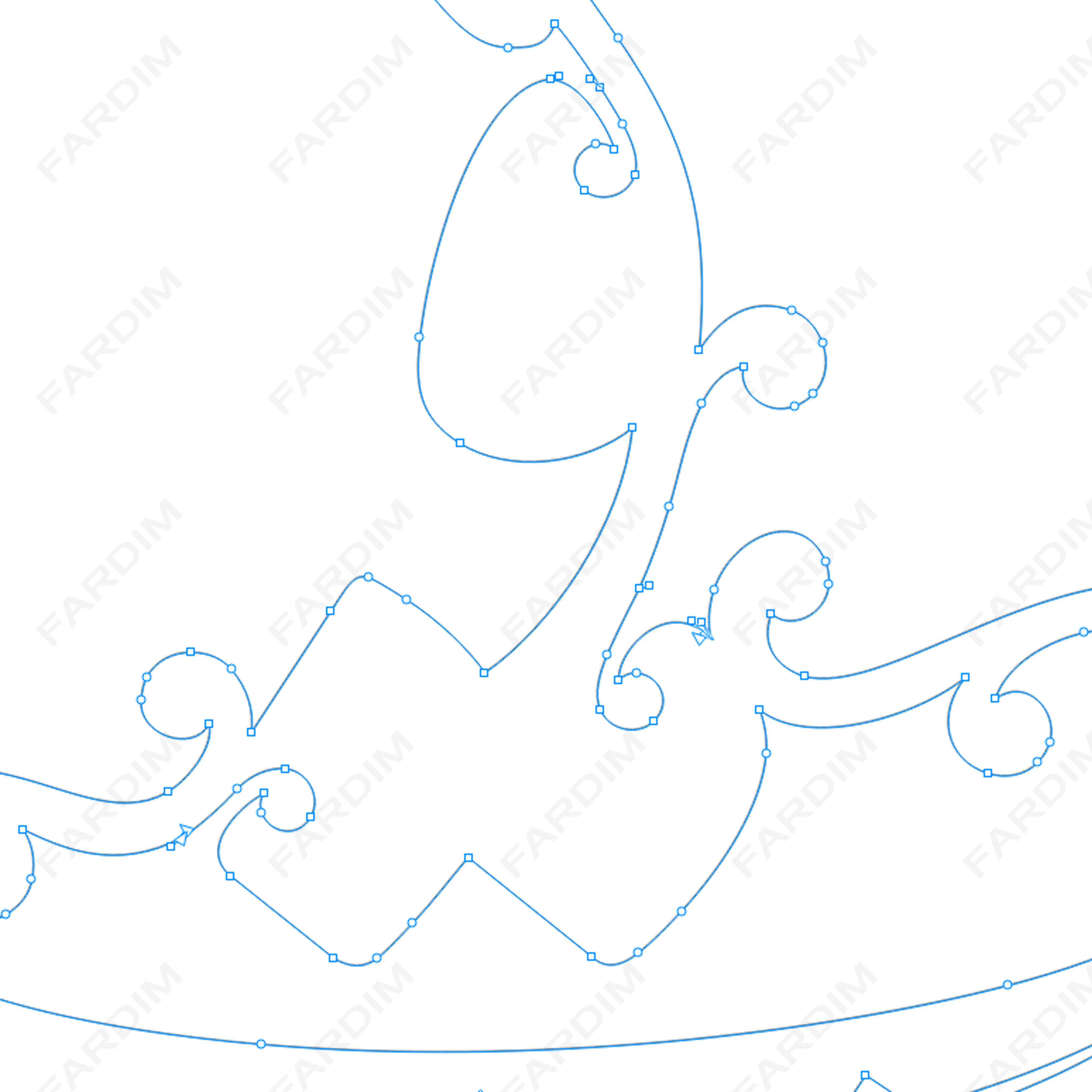 طرح وکتور تایپوگرافی واژه ( تو ) کد A132338