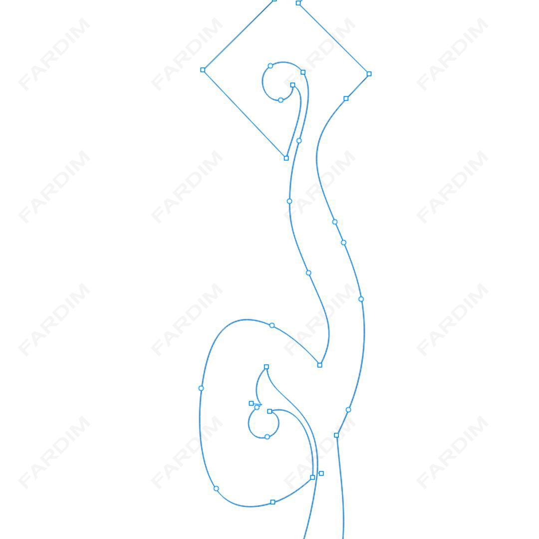 طرح وکتور تایپوگرافی واژه ( تو ) کد A132340