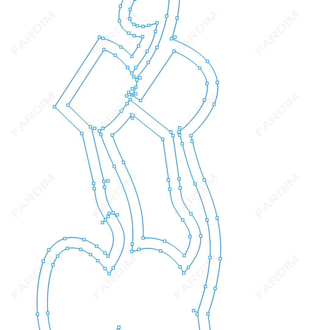 طرح وکتور تایپوگرافی واژه ( تو ) کد A132344