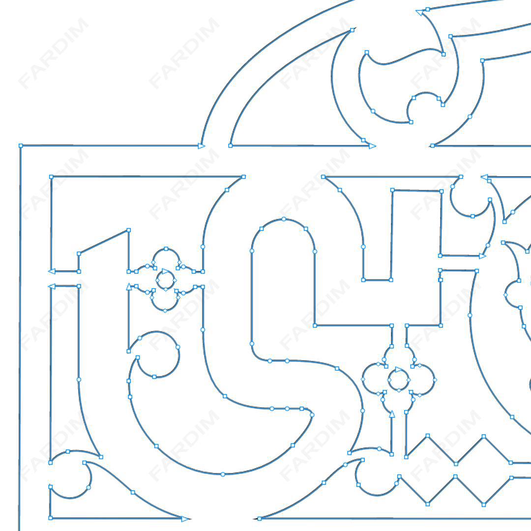 طرح وکتور تایپوگرافی و حروف نگاری خوشنویسی شده ( عشق تویی )