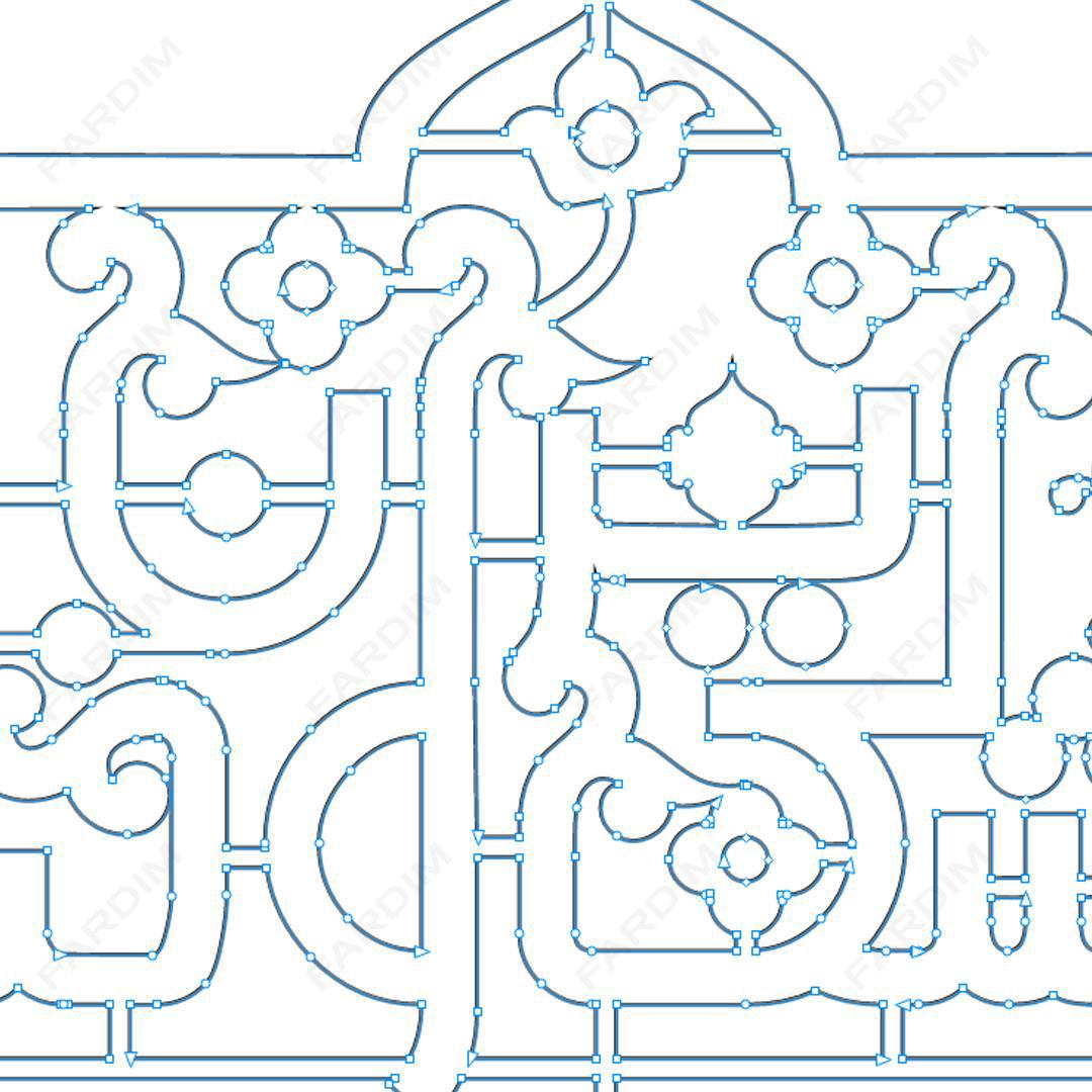 طرح وکتور تایپوگرافی و حروف نگاری خوشنویسی شده ( ایران ) کد A132380