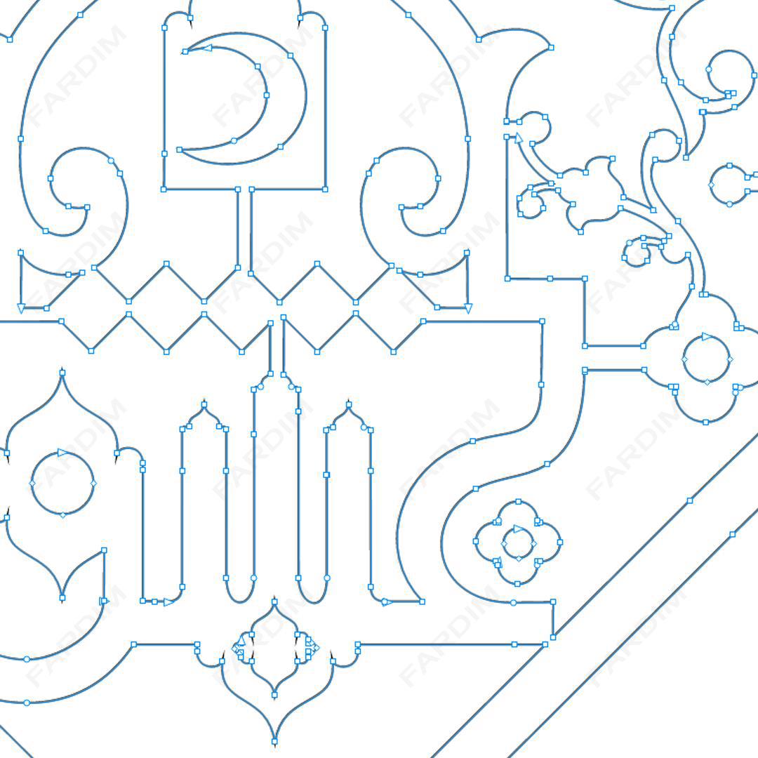 طرح وکتور تایپوگرافی و حروف نگاری خوشنویسی شده ( عشق ) کد A132383