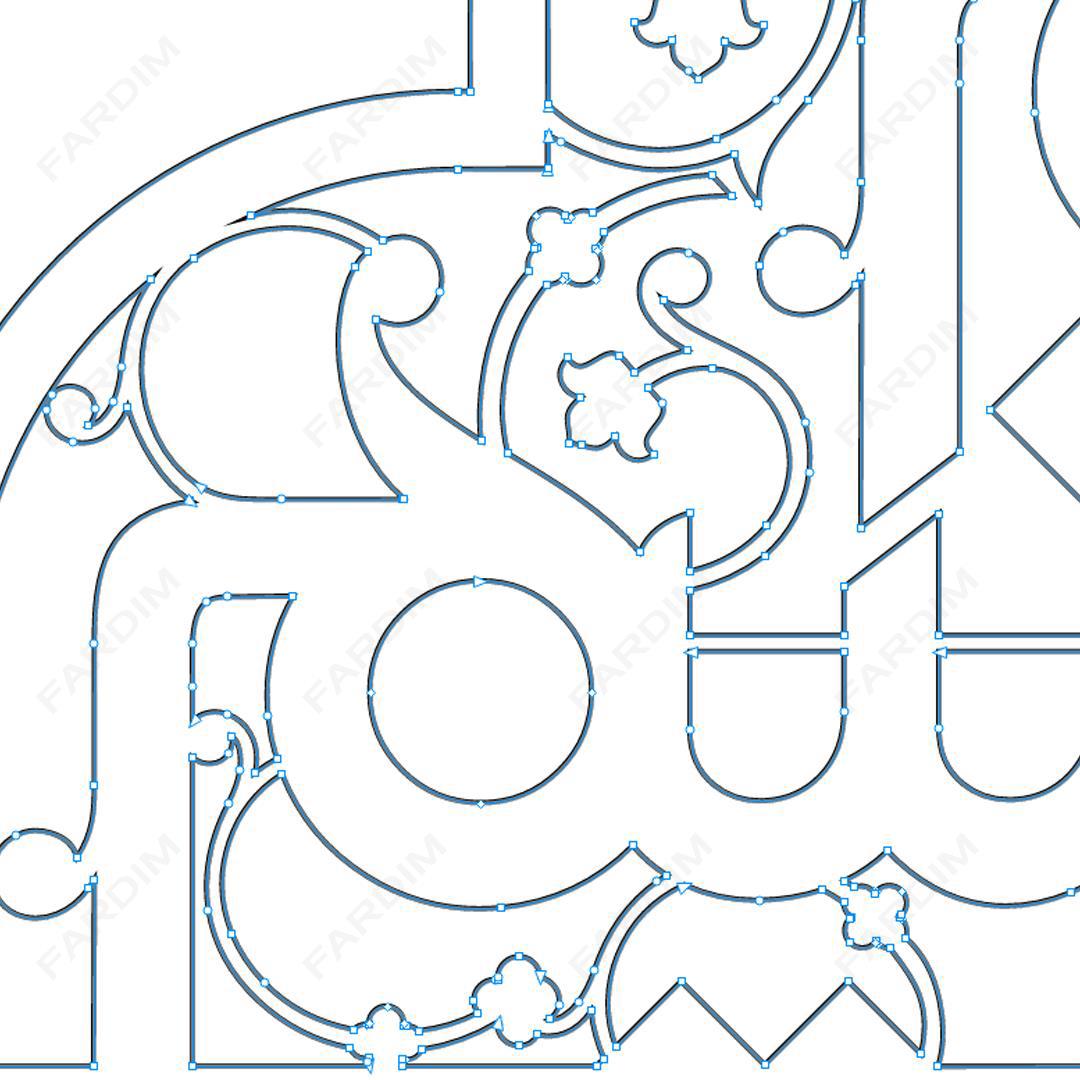 طرح وکتور تایپوگرافی و حروف نگاری خوشنویسی شده ( ما ملت امام حسینیم ) کد A132385