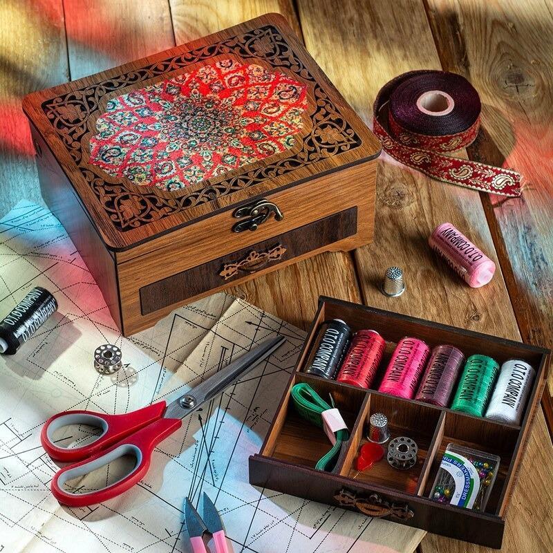 جعبه لوازم خیاطی