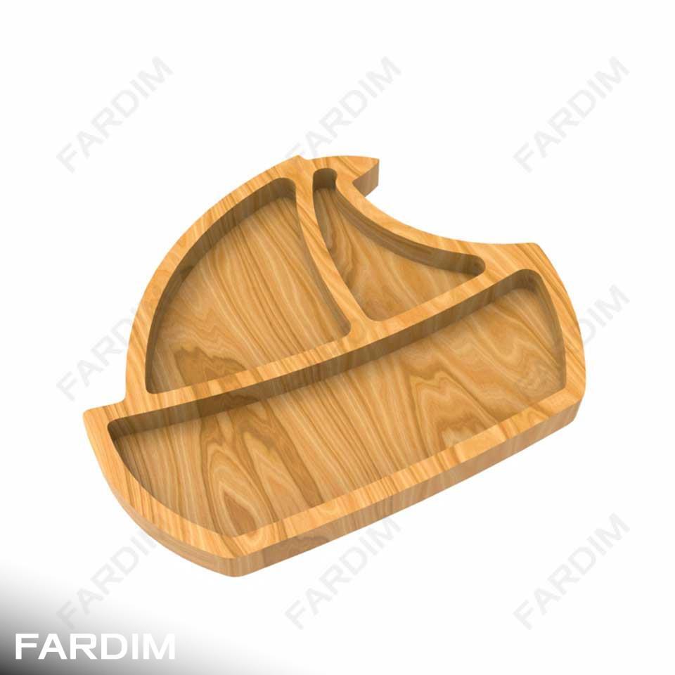 طرح ظرف چوبی کد 31