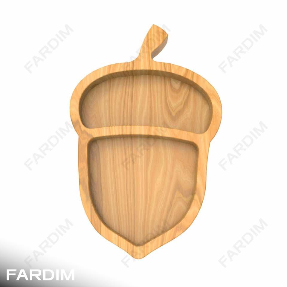 طرح ظرف چوبی کد 49