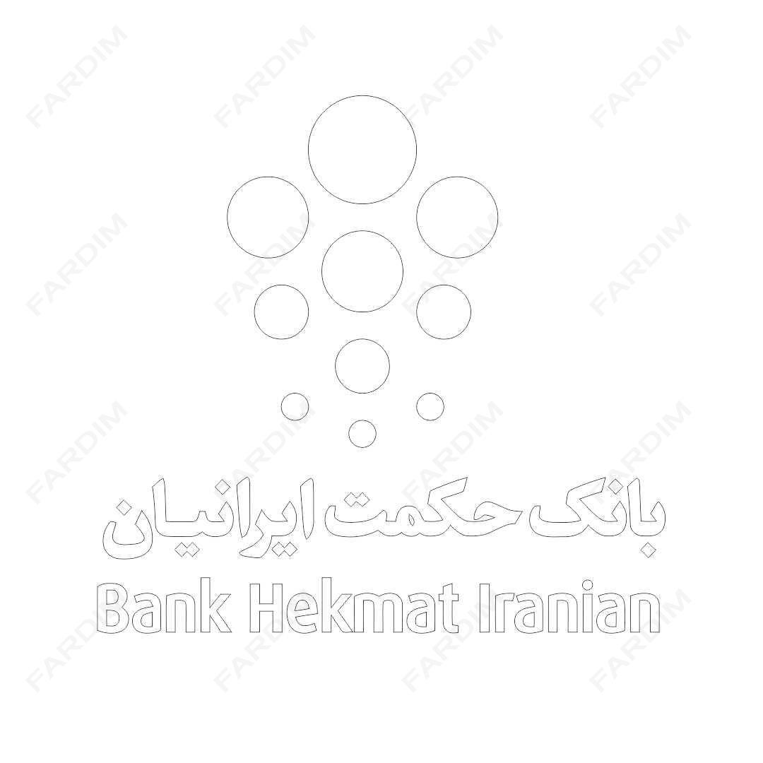 وکتور لوگو آرم بانک حکمت ایرانیان