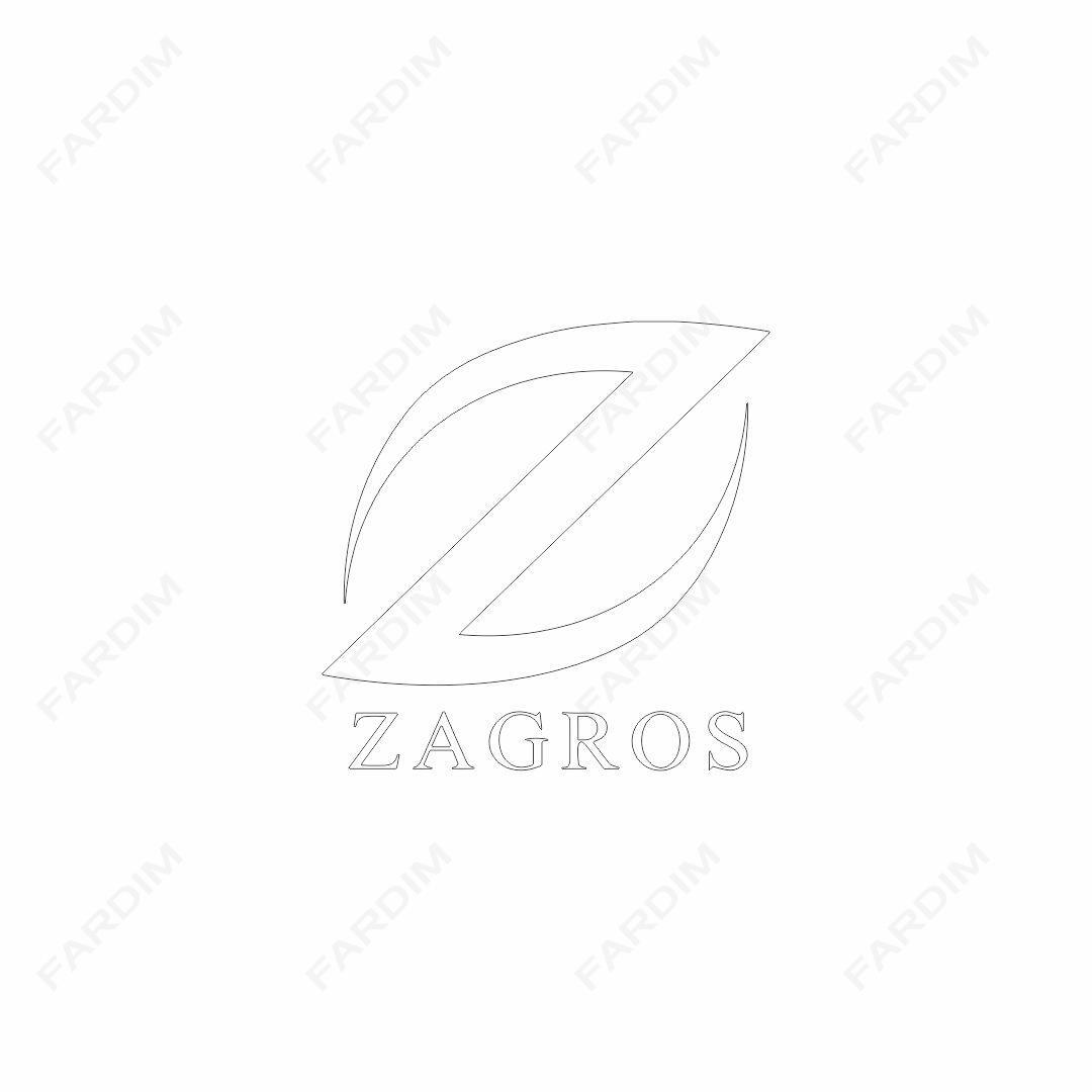 وکتور لوگو برند زاگرس پوش