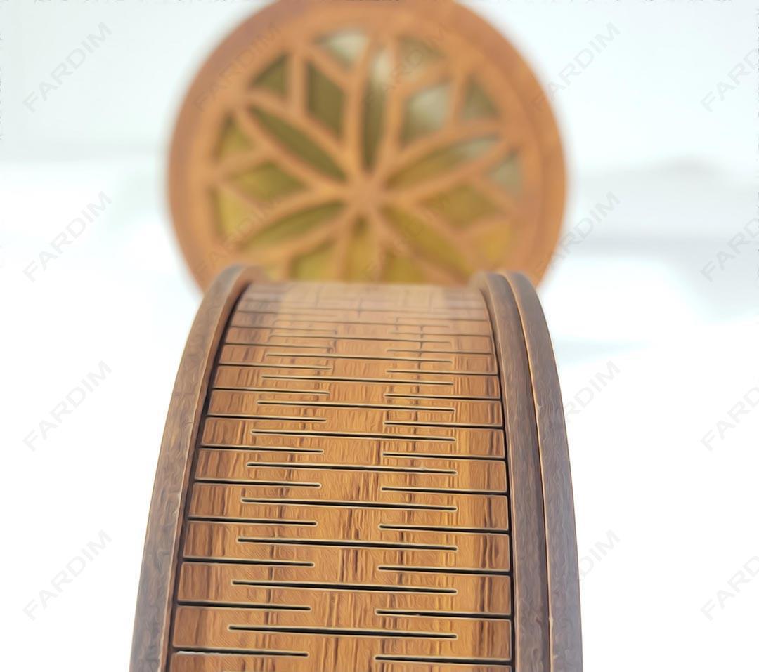 طرح لیزر جعبه هدیه در دو طرح کد A132258