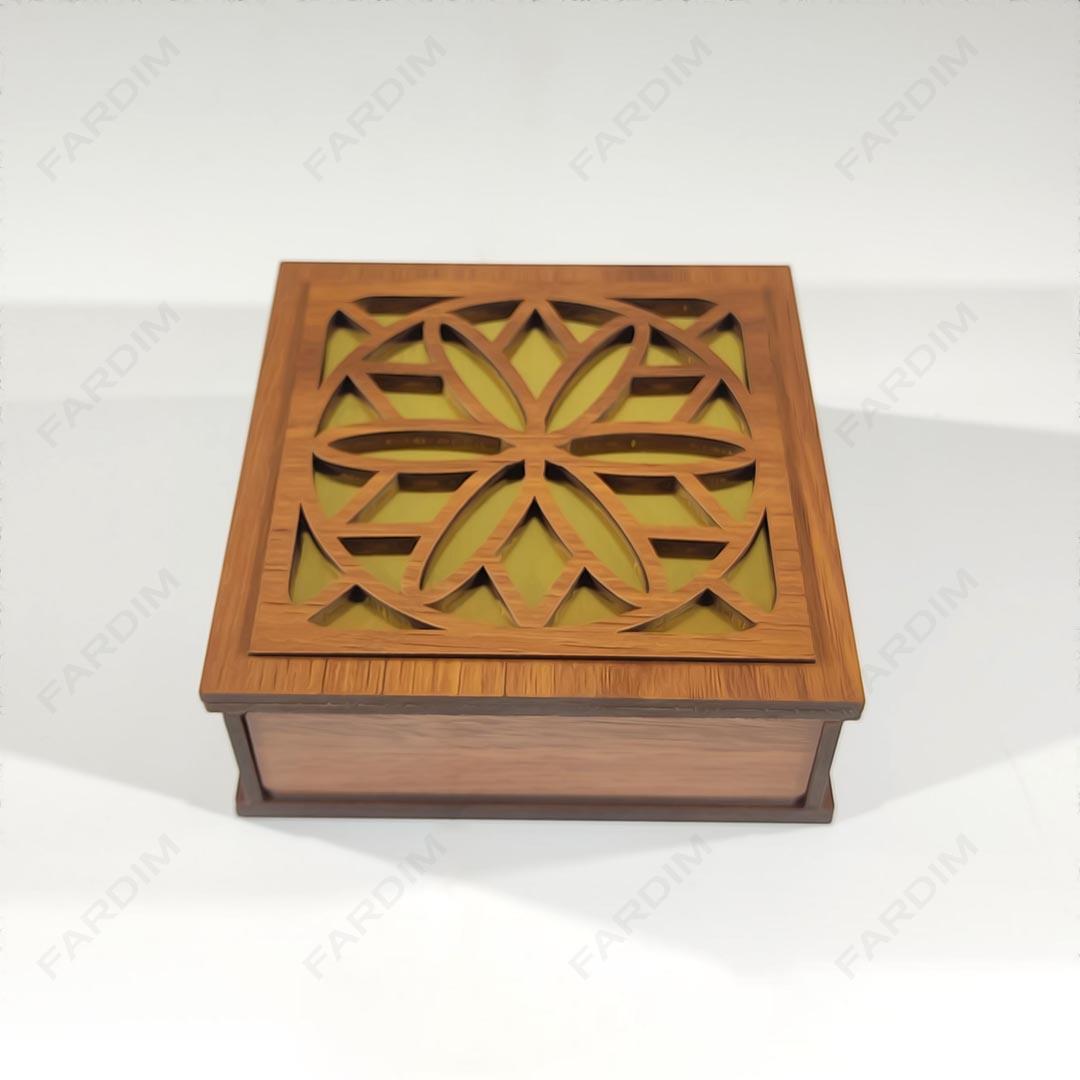 طرح لیزر جعبه هدیه کد A132259