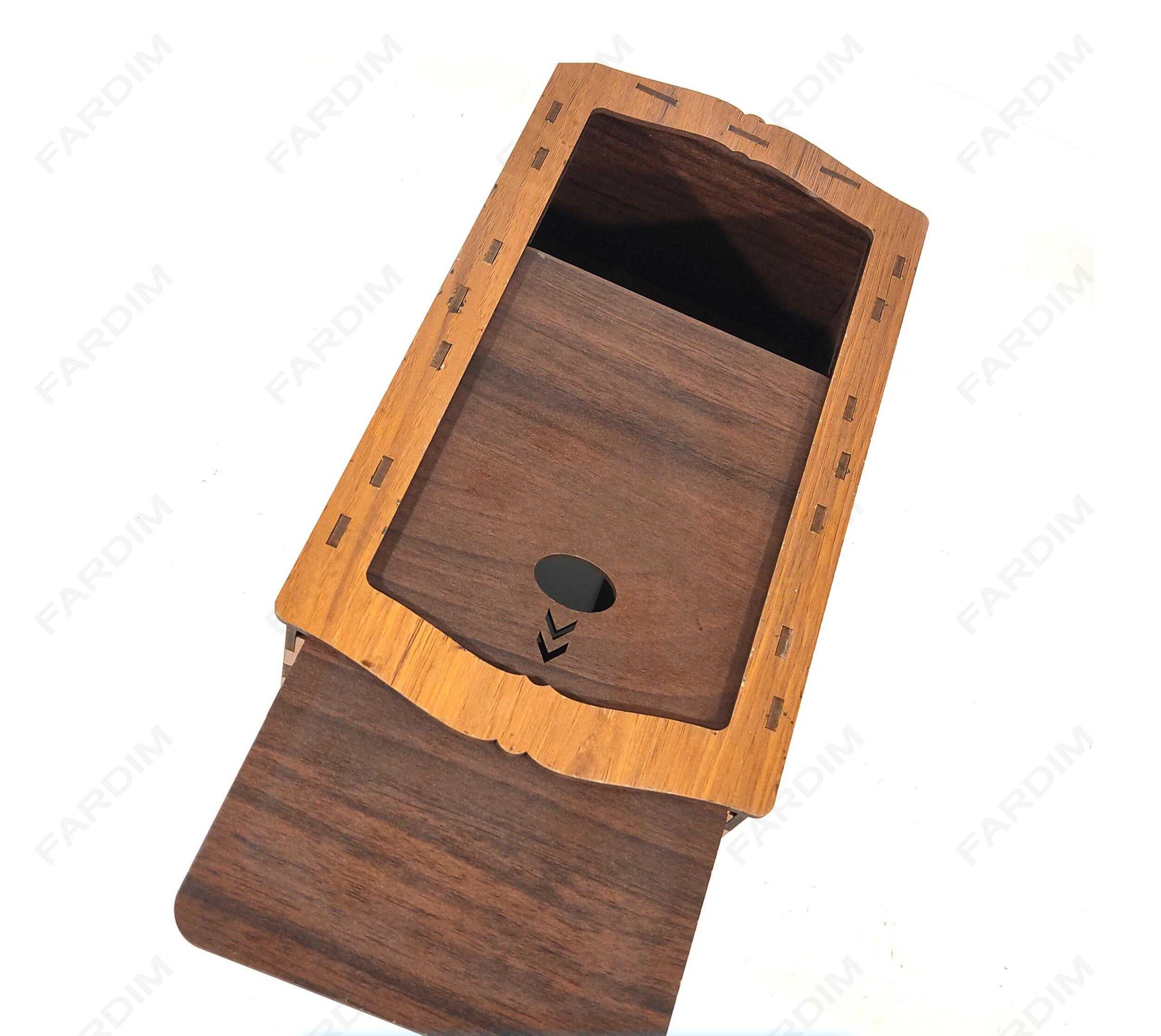 طرح برش لیزر جعبه دستمال کاغذی کد A132275
