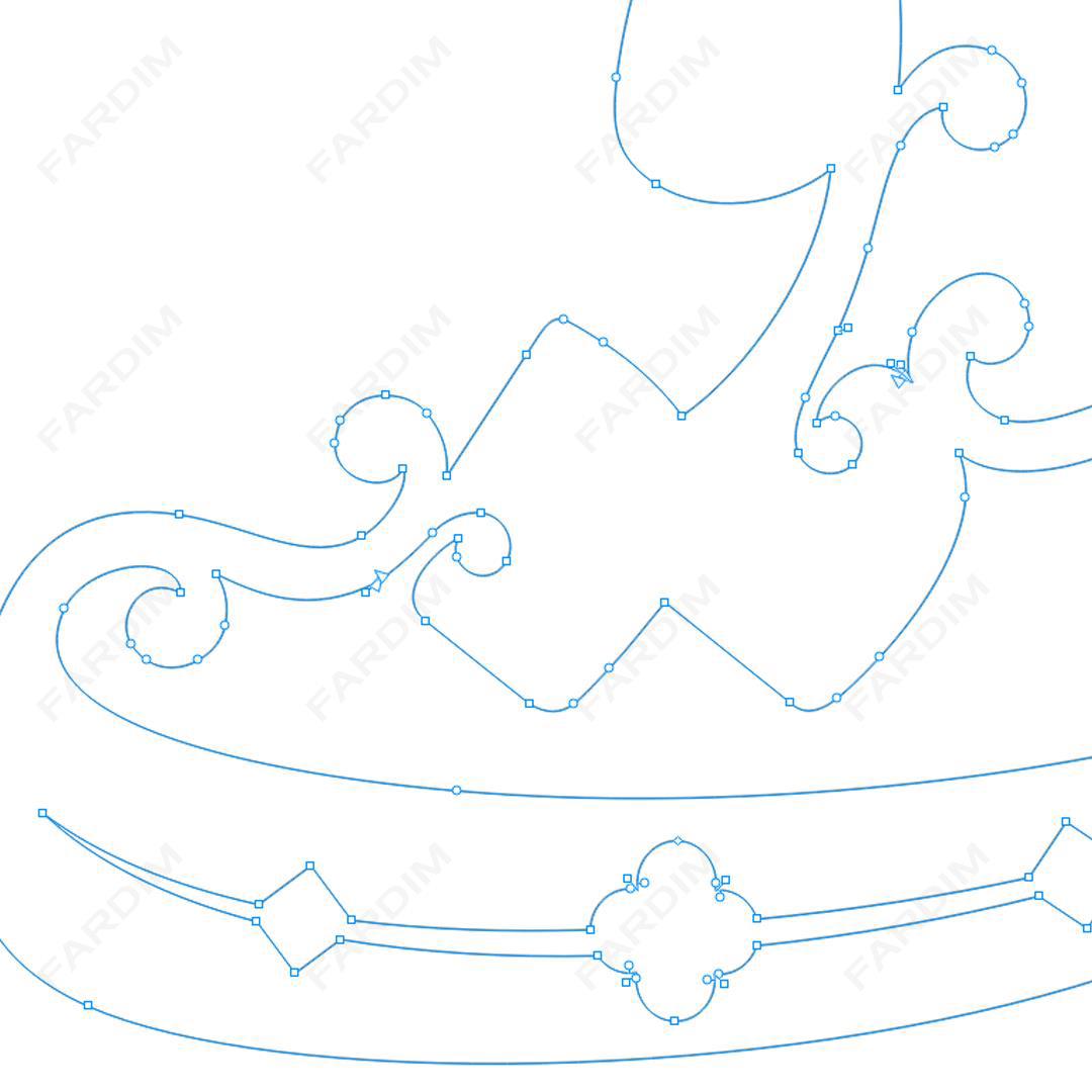 طرح وکتور تایپوگرافی واژه ( تو ) کد A132339