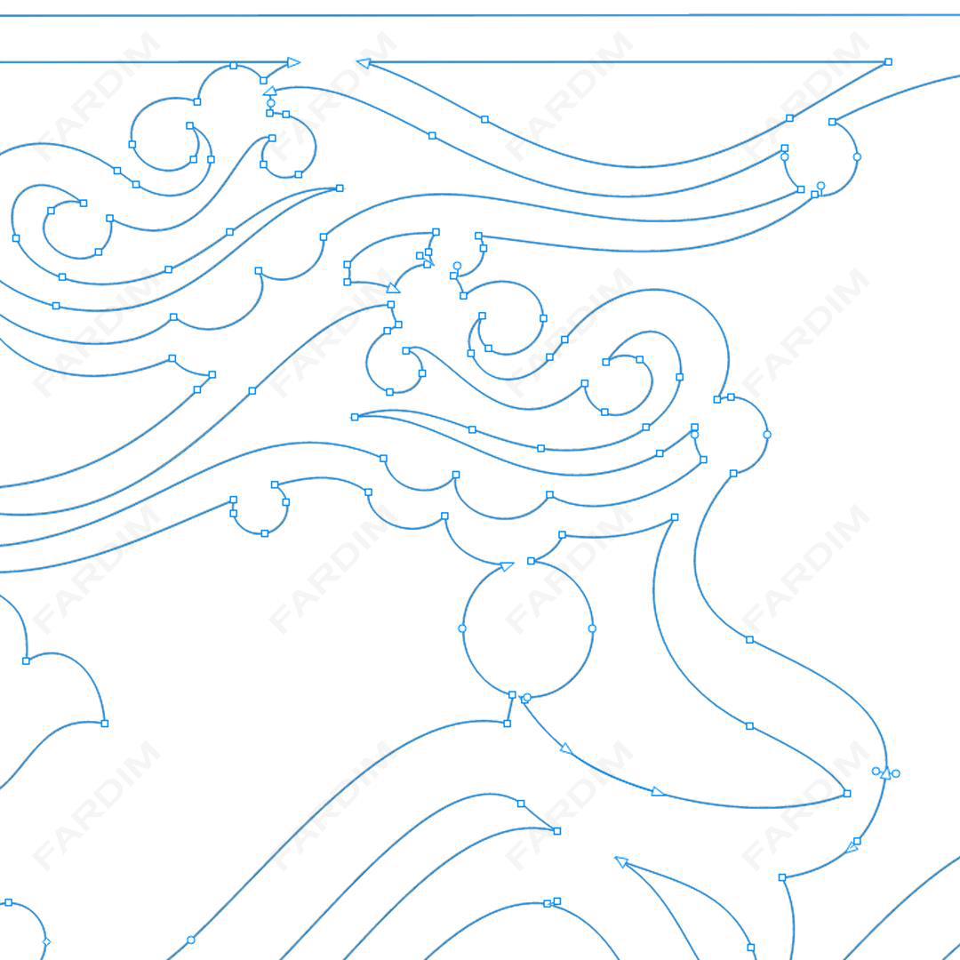 طرح وکتور تایپوگرافی واژه ( ترنم )