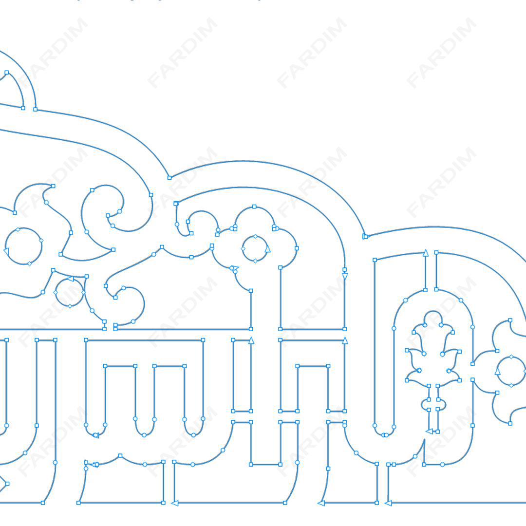 طرح وکتور تایپوگرافی و حروف نگاری کد A132358