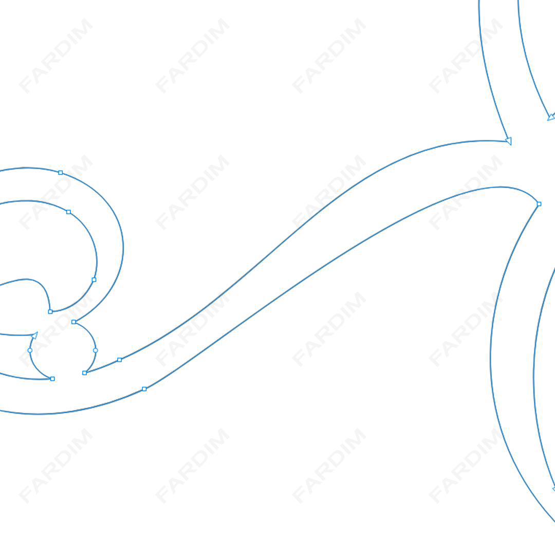 طرح وکتور تایپوگرافی و حروف نگاری خوشنویسی شده واژه ( مهر ) کد A132391