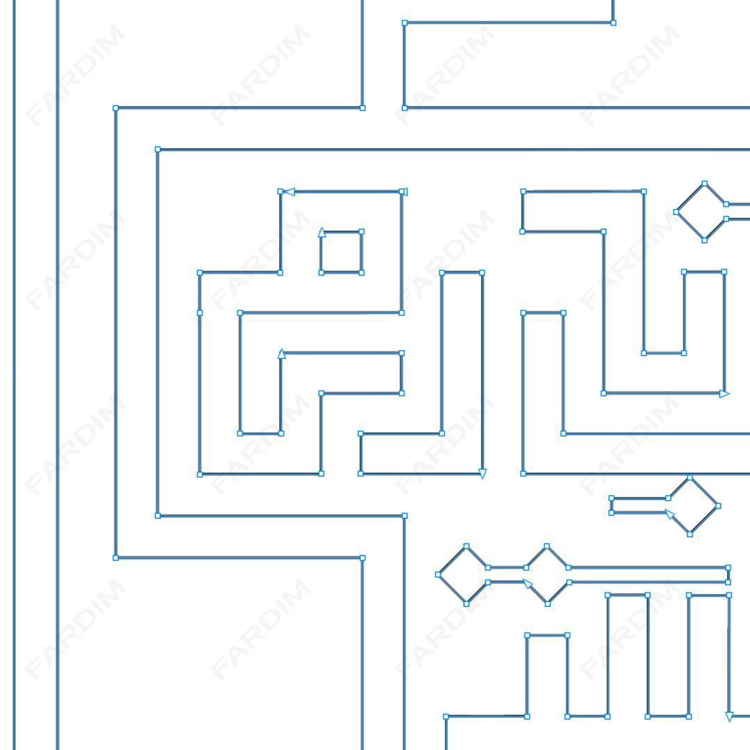 طرح وکتور تایپوگرافی و حروف نگاری خوشنویسی شده عبارت ( شمع شب تارم تو هستی )